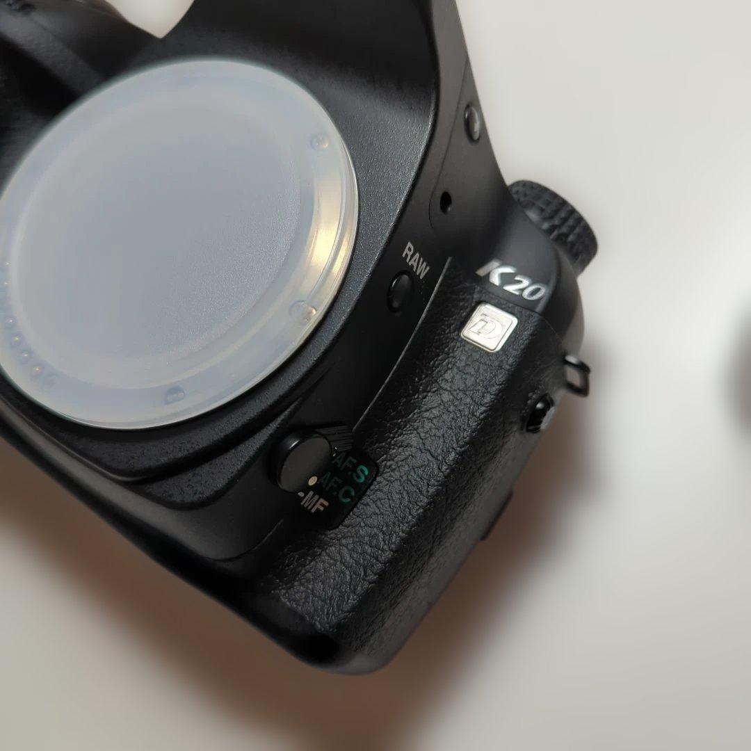 PENTAX K20D デジタル一眼レフカメラ 本体 バッテリー付　レンズ