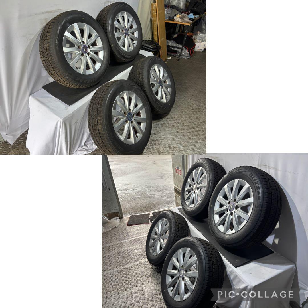 ベンツ Bクラス W246 純正 16インチ スタッドレスタイヤ付き4本セット