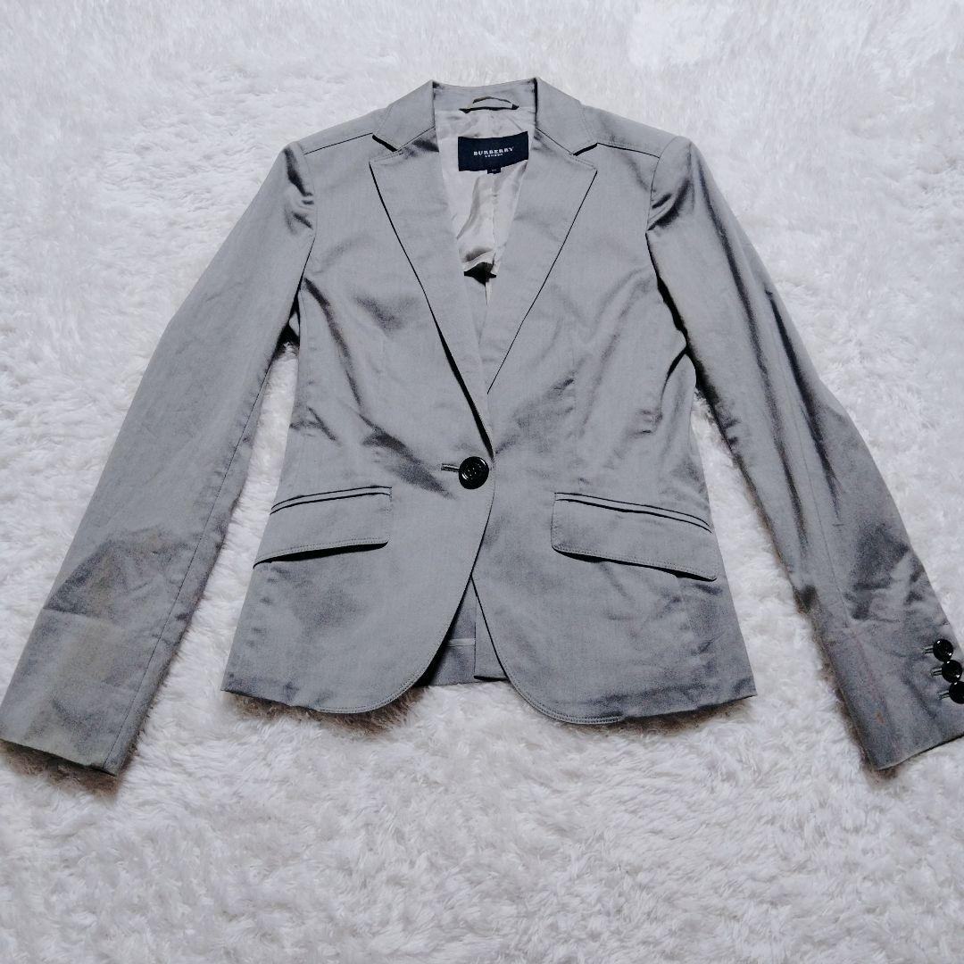 バーバリーロンドン　スーツセットアップ　3点セット　ノバチェック　1つボタン
