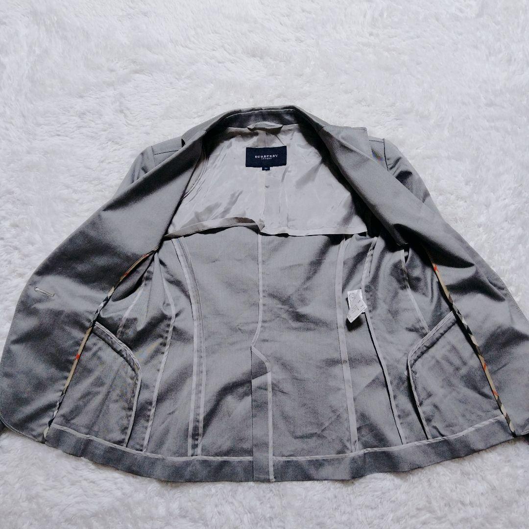 バーバリーロンドン　スーツセットアップ　3点セット　ノバチェック　1つボタン