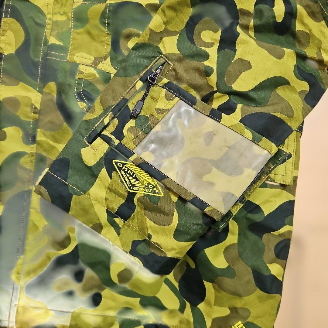 早い者勝ち！Columbia スノーボードウェアカモフラージュジャケット xL