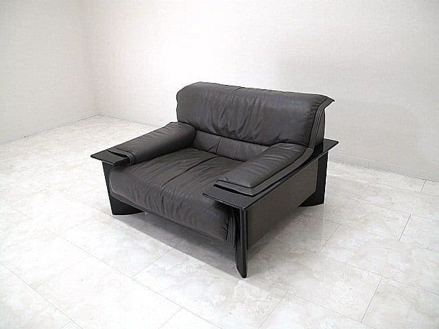 アサヒ ビガー 本革ソファ　1人掛けソファ　シングルソファ　パーソナルチェア