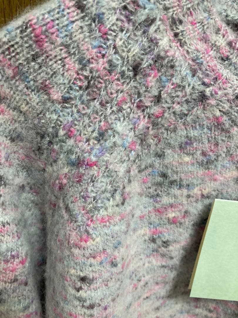 DRAWER WINTER1 5Gノットヤーンクルーネックニット