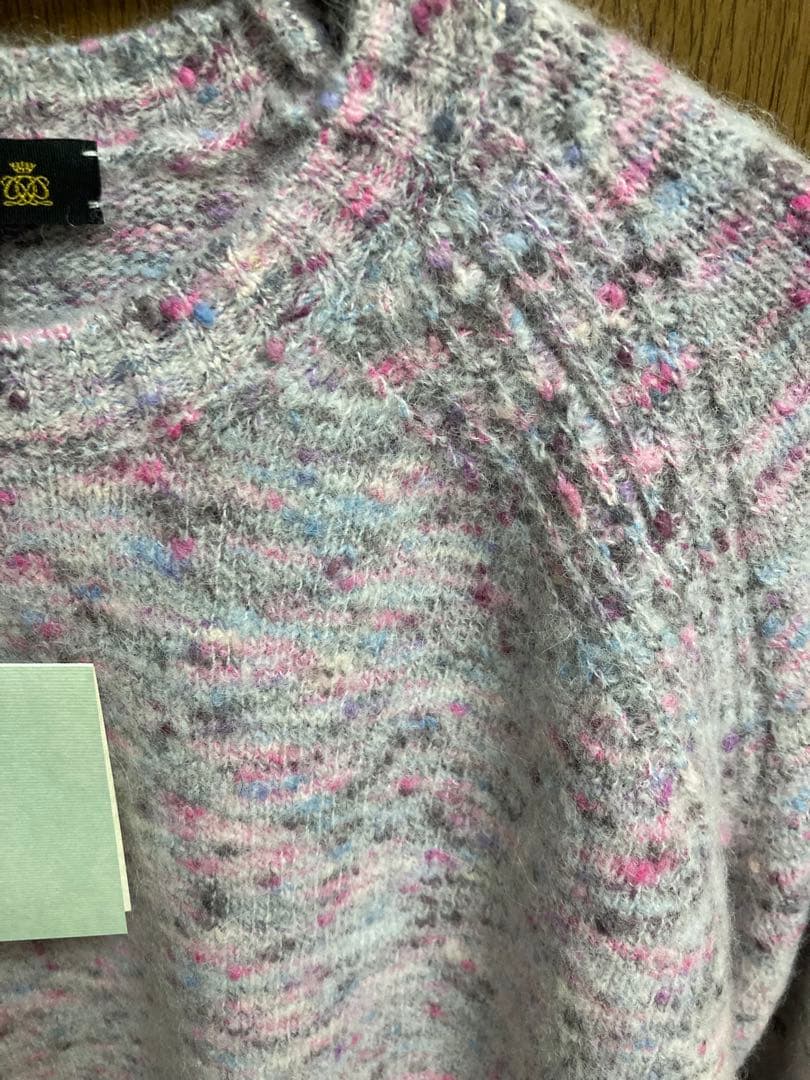 DRAWER WINTER1 5Gノットヤーンクルーネックニット