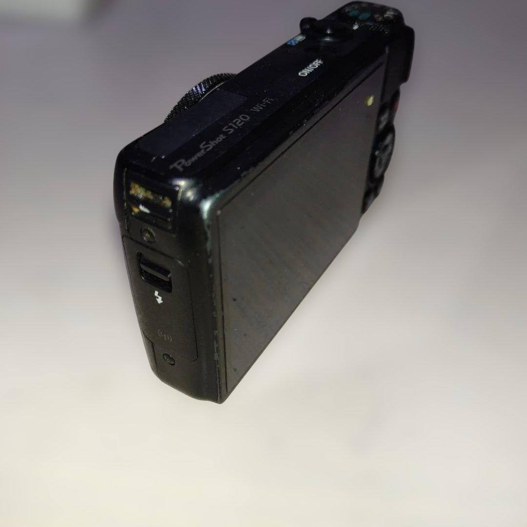 Canon S120 デジタルカメラ ブラック　ジャンク品