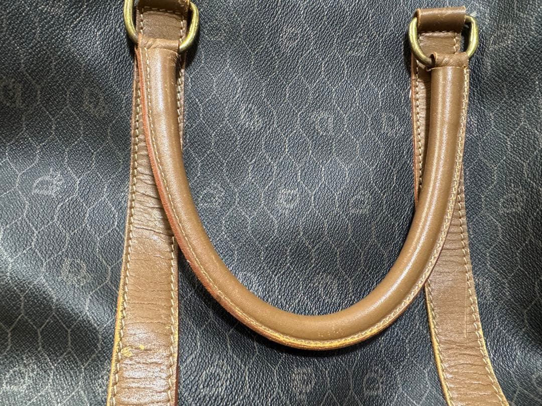 【美品】Christian Dior ボストンバッグ ブラウン