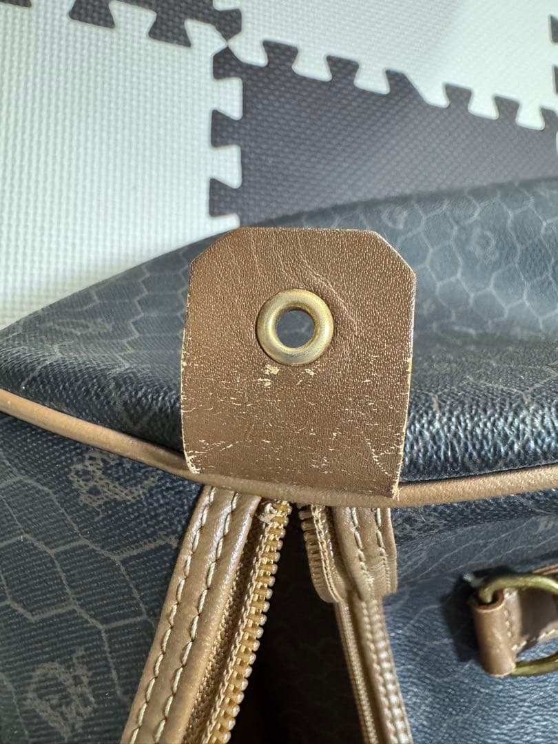 【美品】Christian Dior ボストンバッグ ブラウン