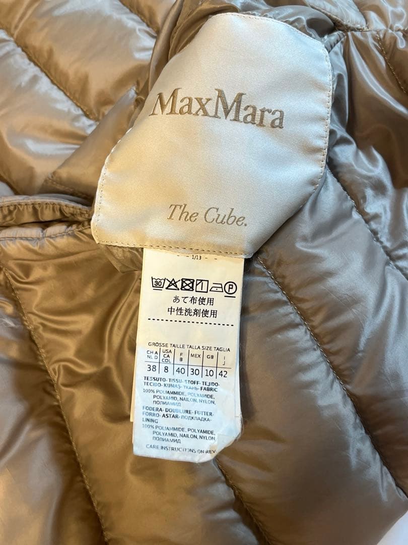 マックスマーラ Max Mara THE Cube ダウンコート ジレ