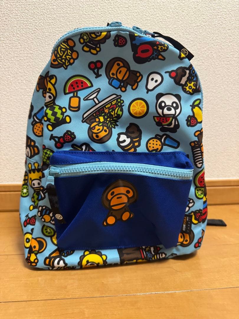 ア ベイシング エイプ バッグ リュック・バックパック ブルー