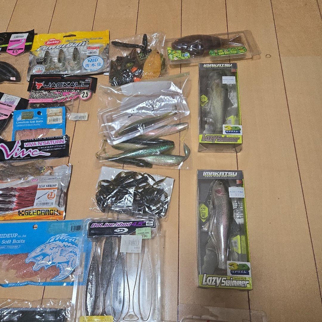 「最終価格」バス釣り　引退　まとめ売り　 ワーム・ルアーセット 多数