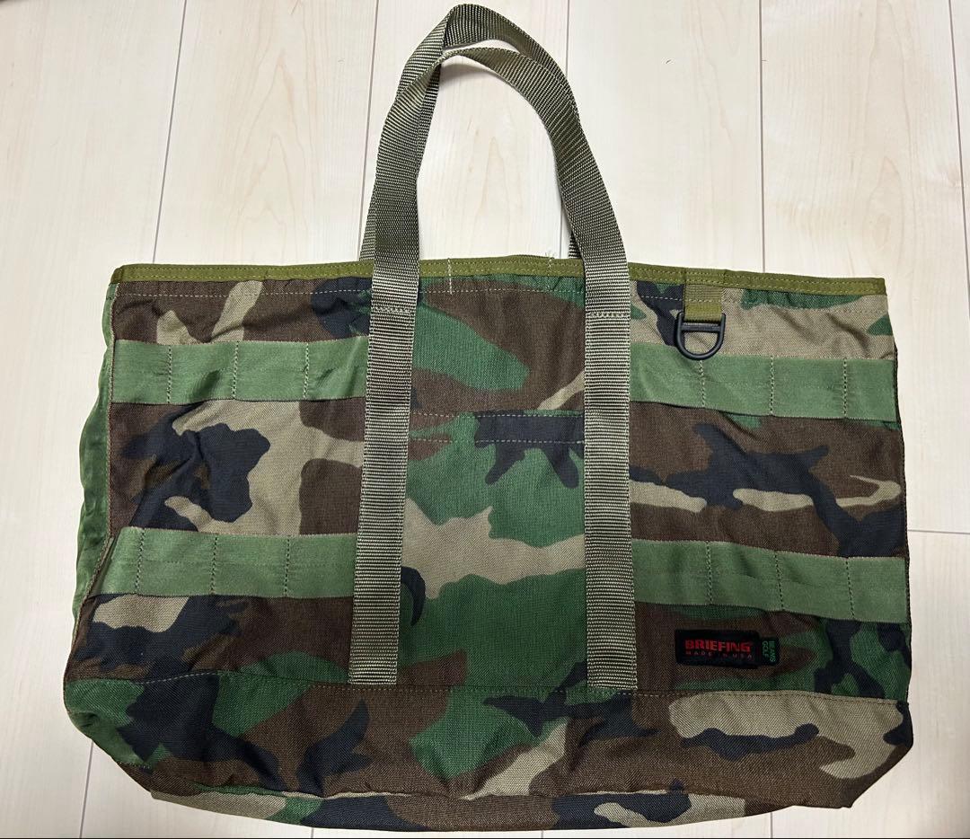 BRIEFING BEAMS GOLF 迷彩トートバッグ