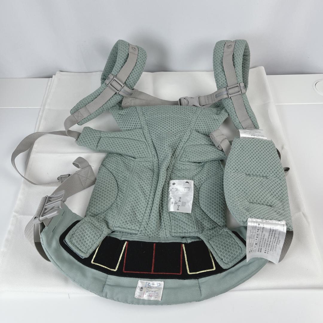 希少☘️　廃盤カラ―　エルゴベビー　オムニブリーズ　ミントグリーン