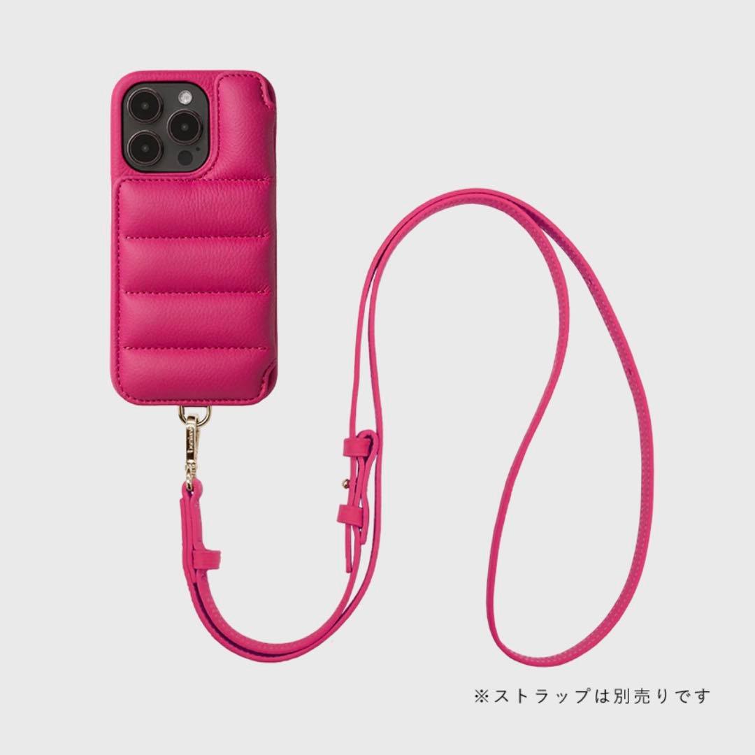 demiu iPhoneケース　ストラップ付き　iPhone14pro