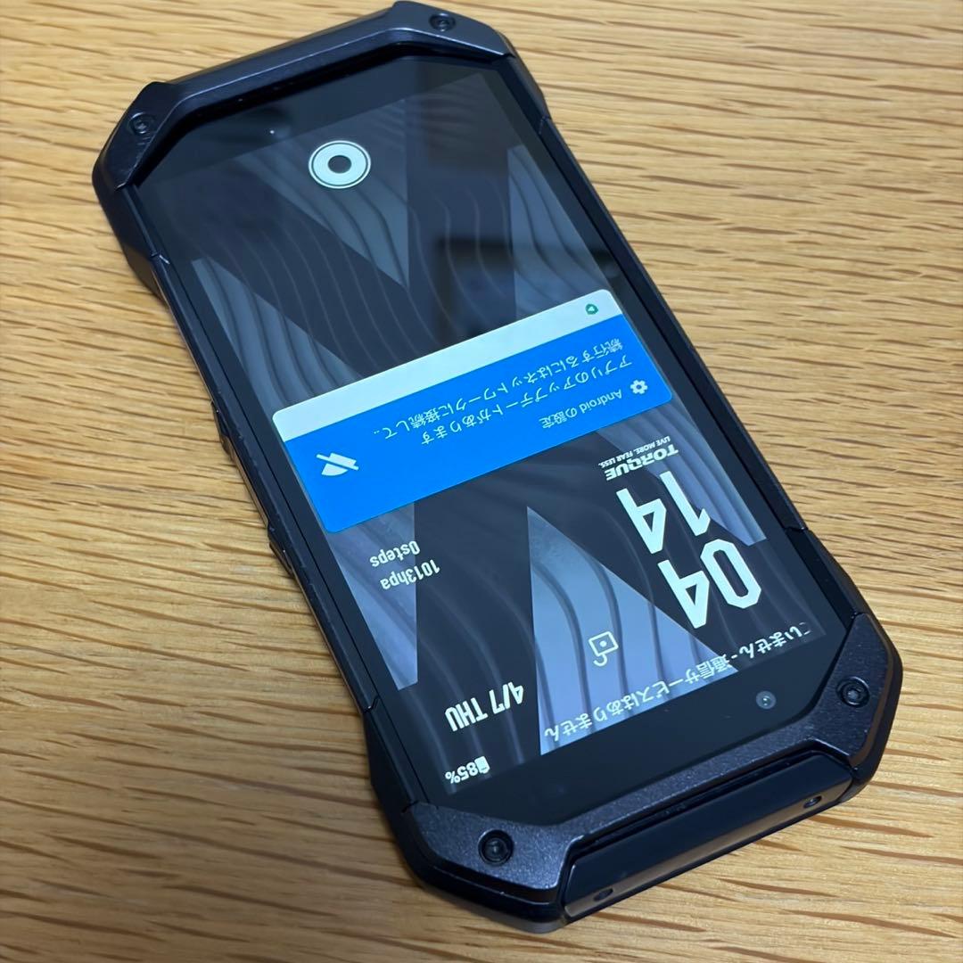 I*C様 11990 TORQUE 5G KYG01ブラック SIMフリー