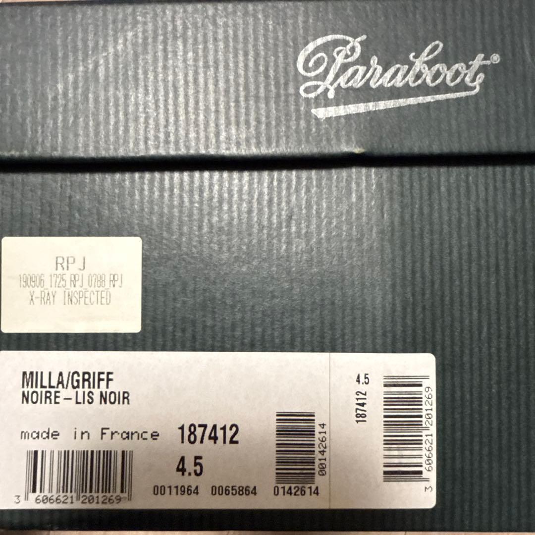 paraboot MILLA パラブーツ ミラ サイズUK4.5／24センチ