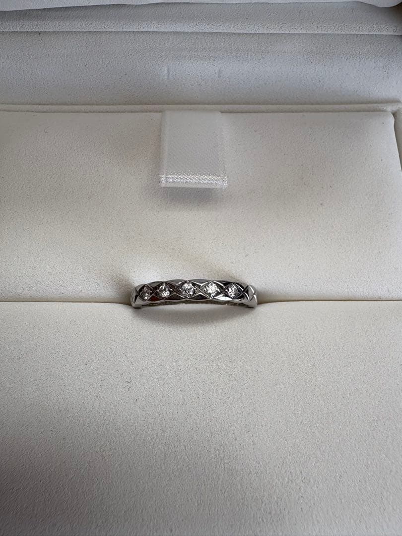 CHANEL シャネル　ココクラッシュ　5Pダイヤ　リング 49