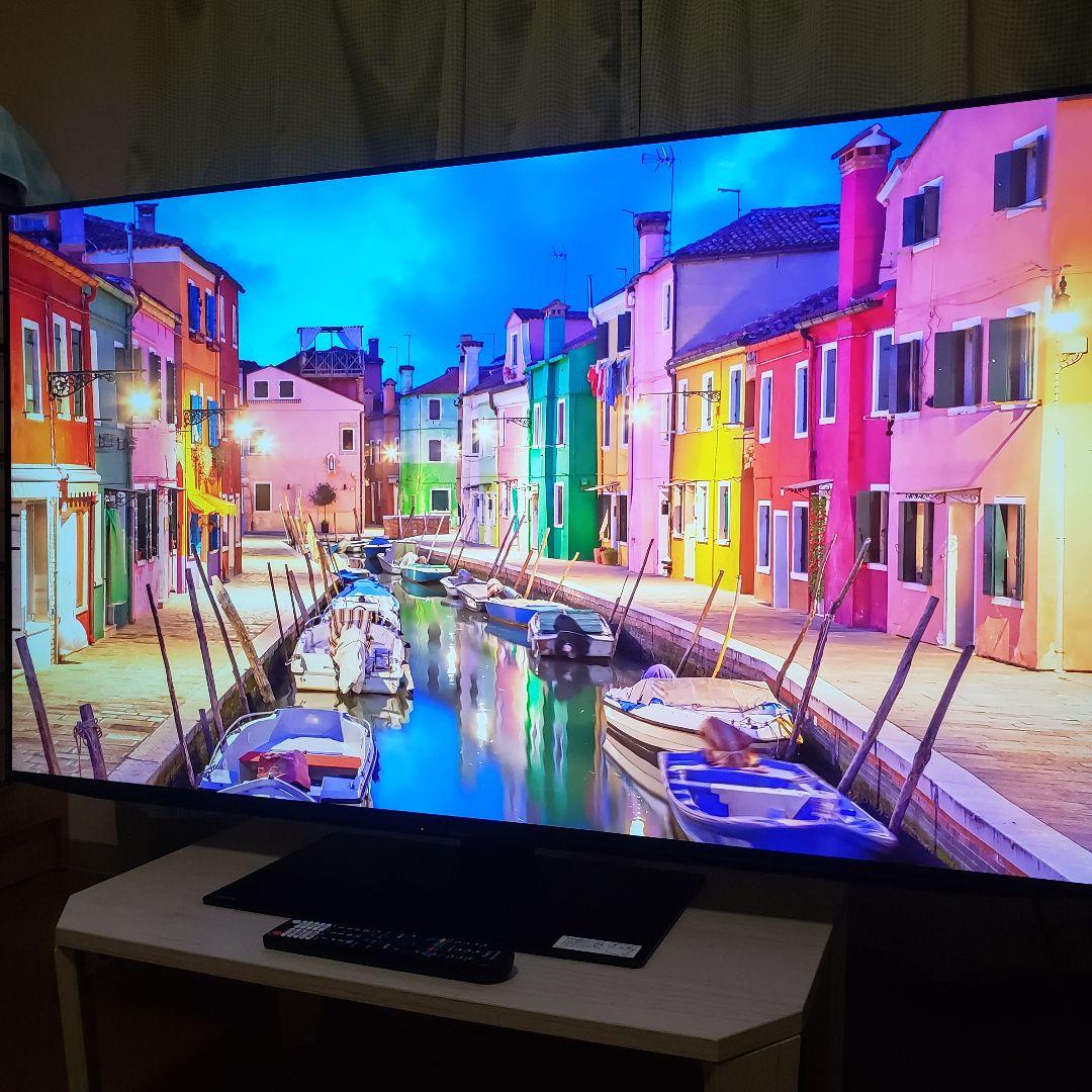 SHARP有機ELテレビOLED-4T-C55FQ1/2024年製★未使用に近い