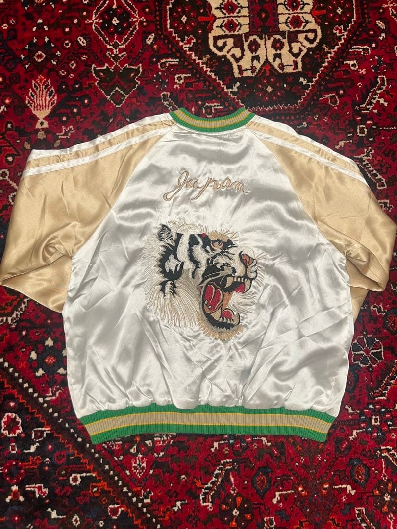 ◆ 90s ◆ ヴィンテージ　リバーシブル　刺繍　 スカジャン