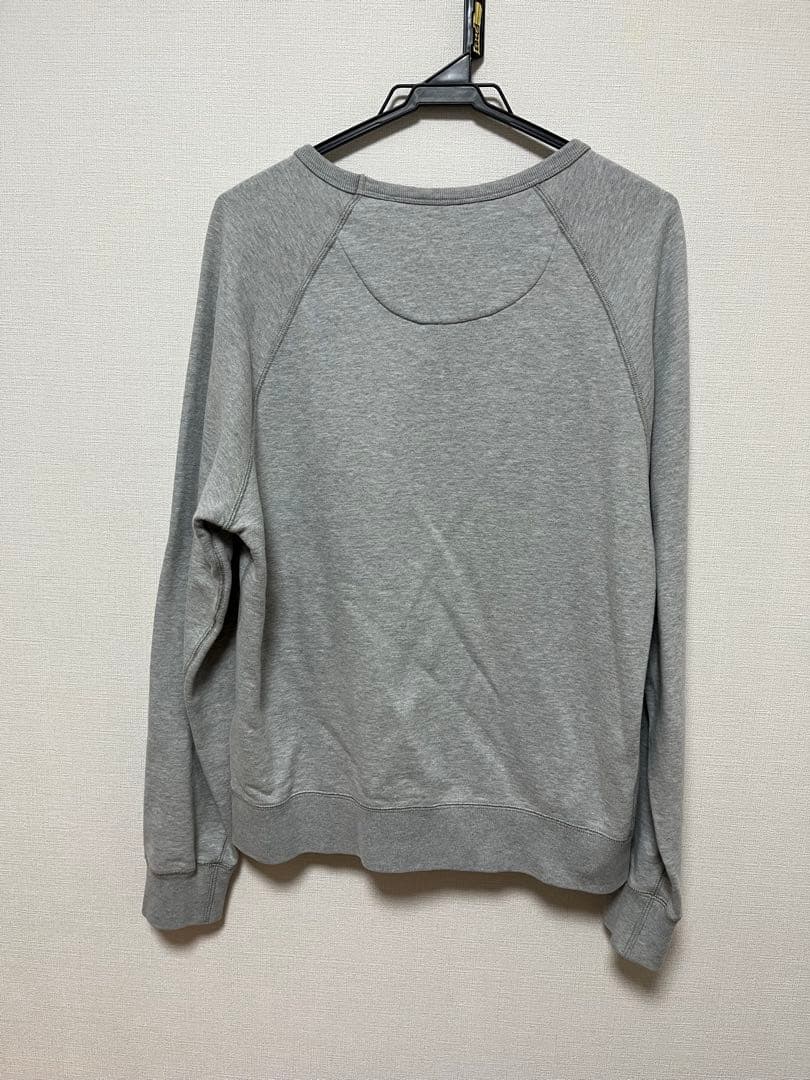 MONCLER モンクレール　グレー スウェット Lサイズ トレーナー　スマイル