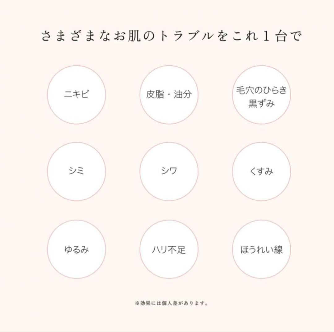 belulu hikari SHINE LED美顔器