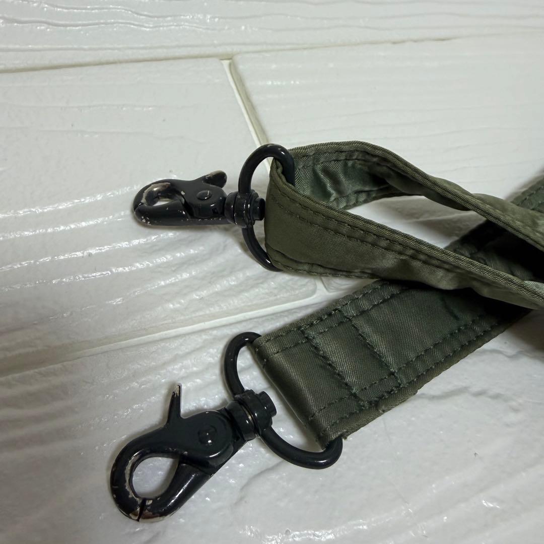 【人気】PORTER タンカー ショルダーバッグ セージグリーン ハーフムーン