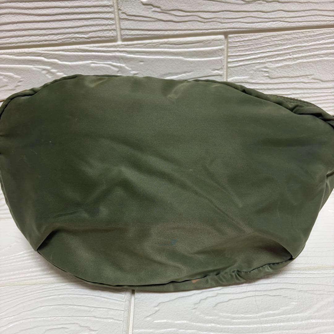 【人気】PORTER タンカー ショルダーバッグ セージグリーン ハーフムーン