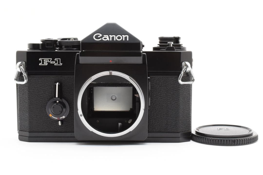 超美品 CANON F-1 後期型 フィルムカメラ モルト新品交換済 M201