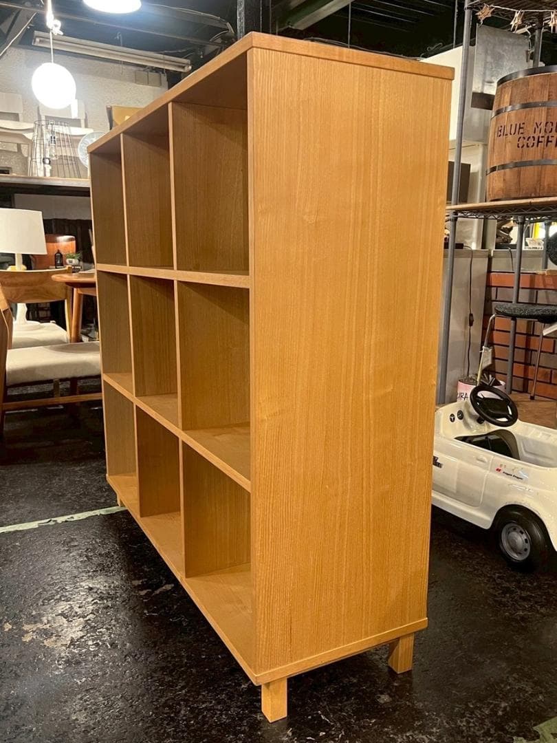 無印良品 MUJI スタッキングシェルフ 3列3段 オープンシェルフ ナチュラル