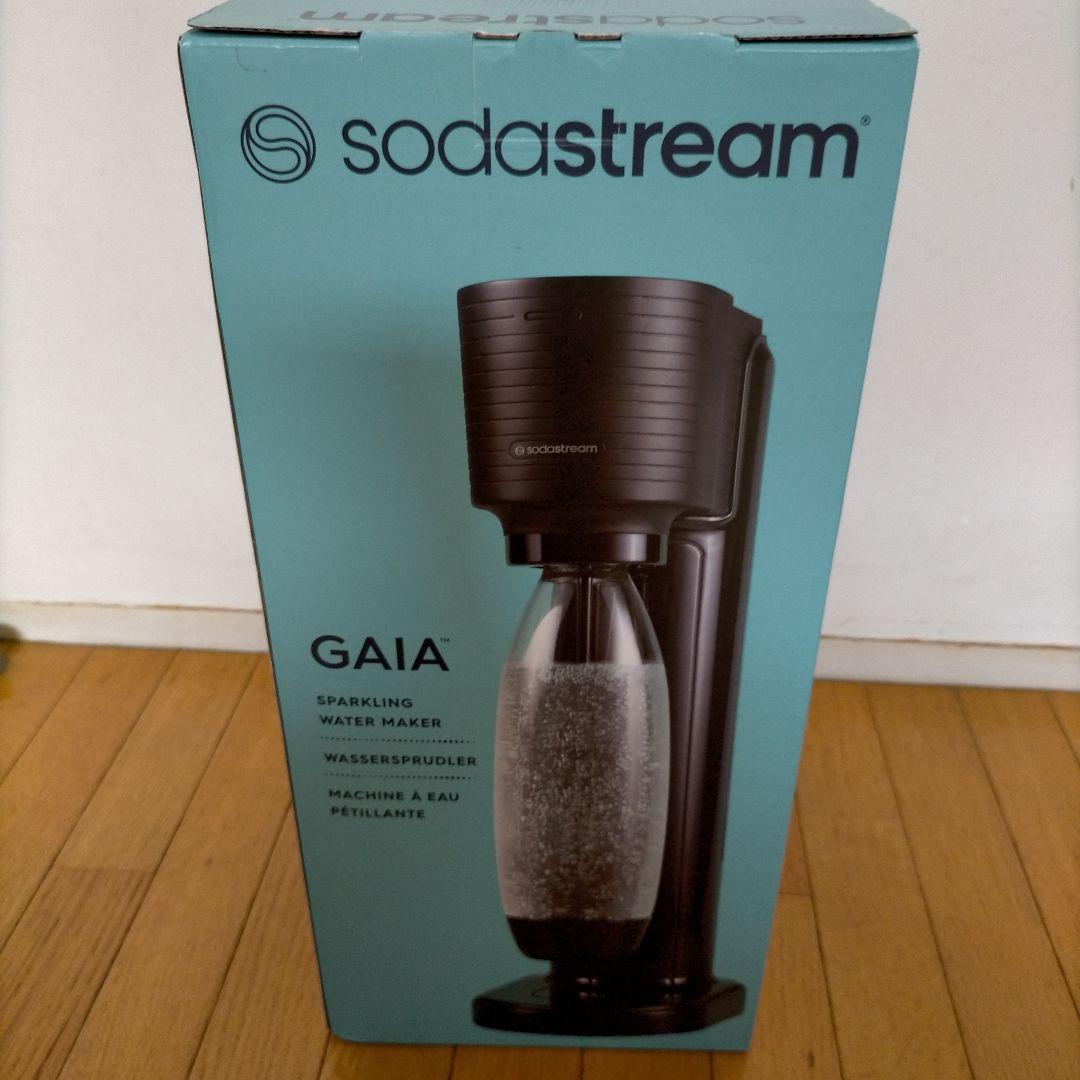 sodastream GAIA 炭酸水メーカー ブラック 新品未開封