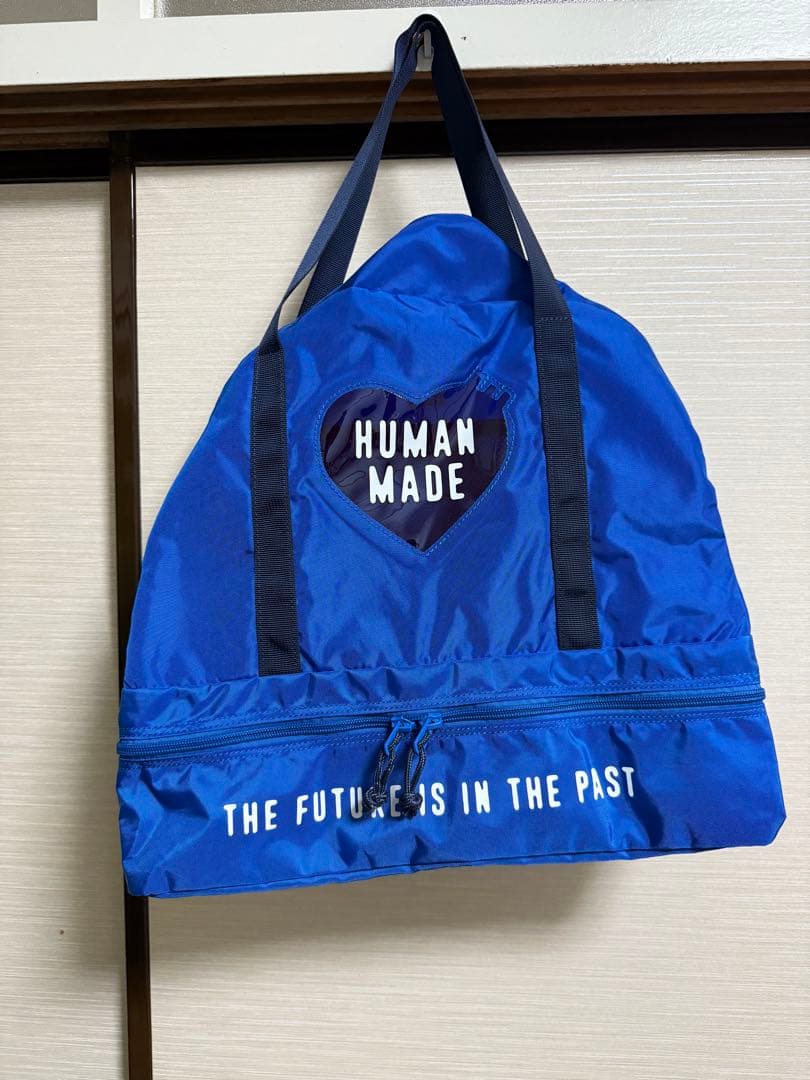 HUMAN MADE ボストンバッグ ブルー