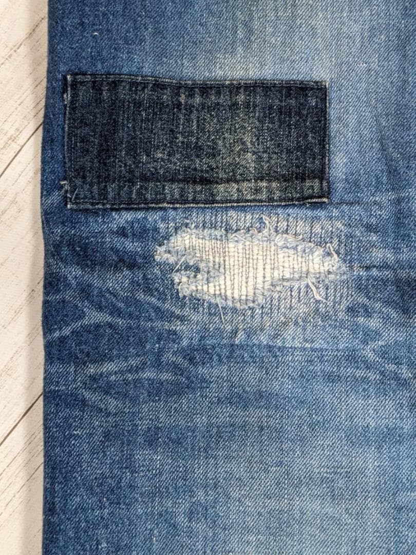 ユニオンサプライ/リペア・ヴィンテージ加工/再構築デニムオーバーオール