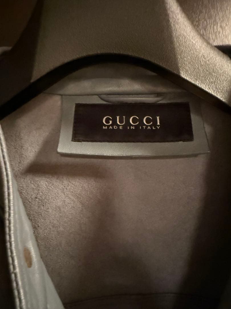 [最終値段]GUCCI レザージャケット