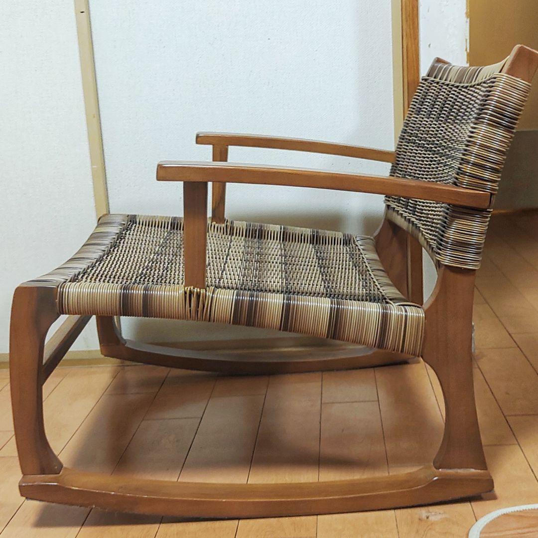 東谷　ロッキングチェア　定価26000円程　ラタン　椅子