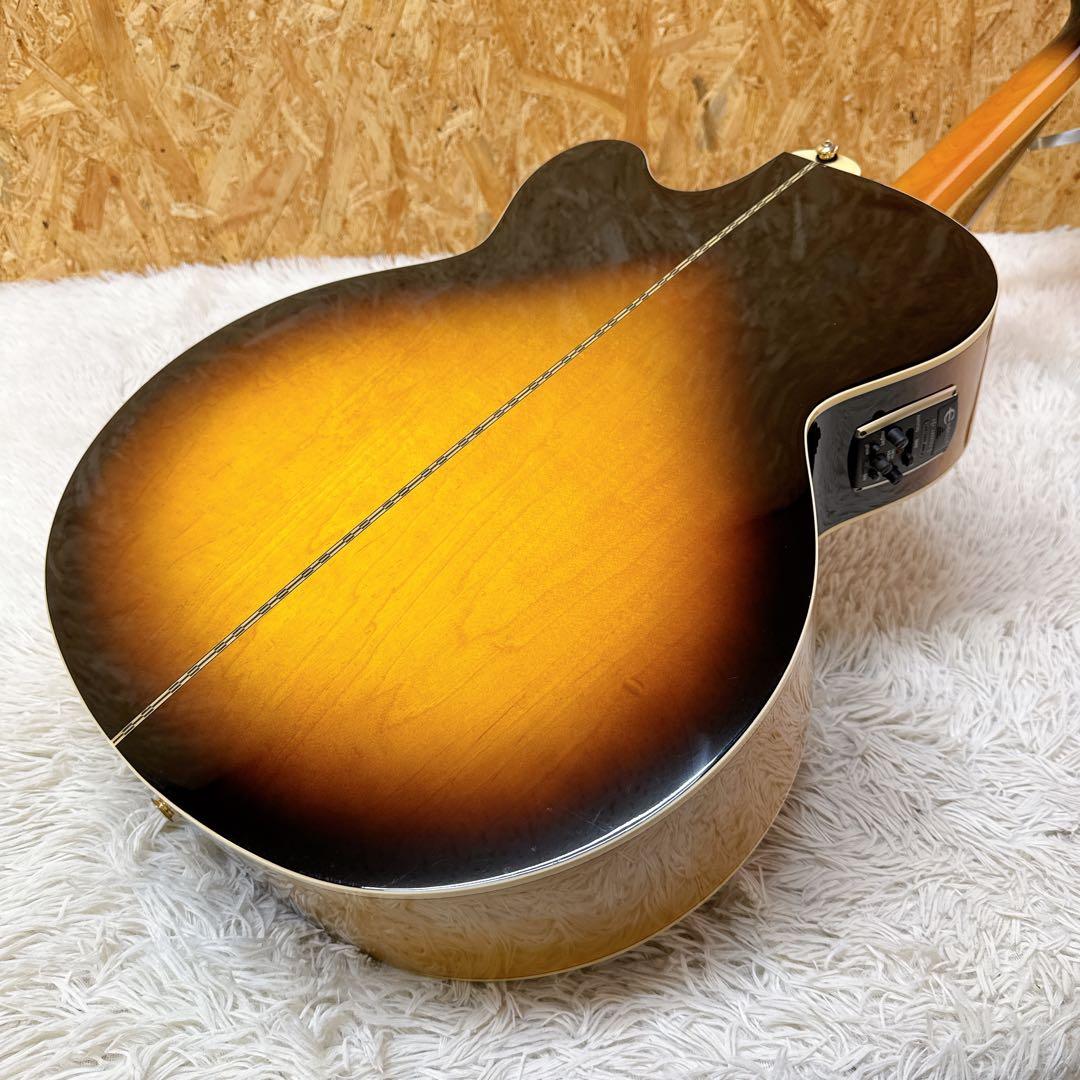 美品！Epiphone EJ-200SCE エレアコ ステレオ出力可 トップ単板