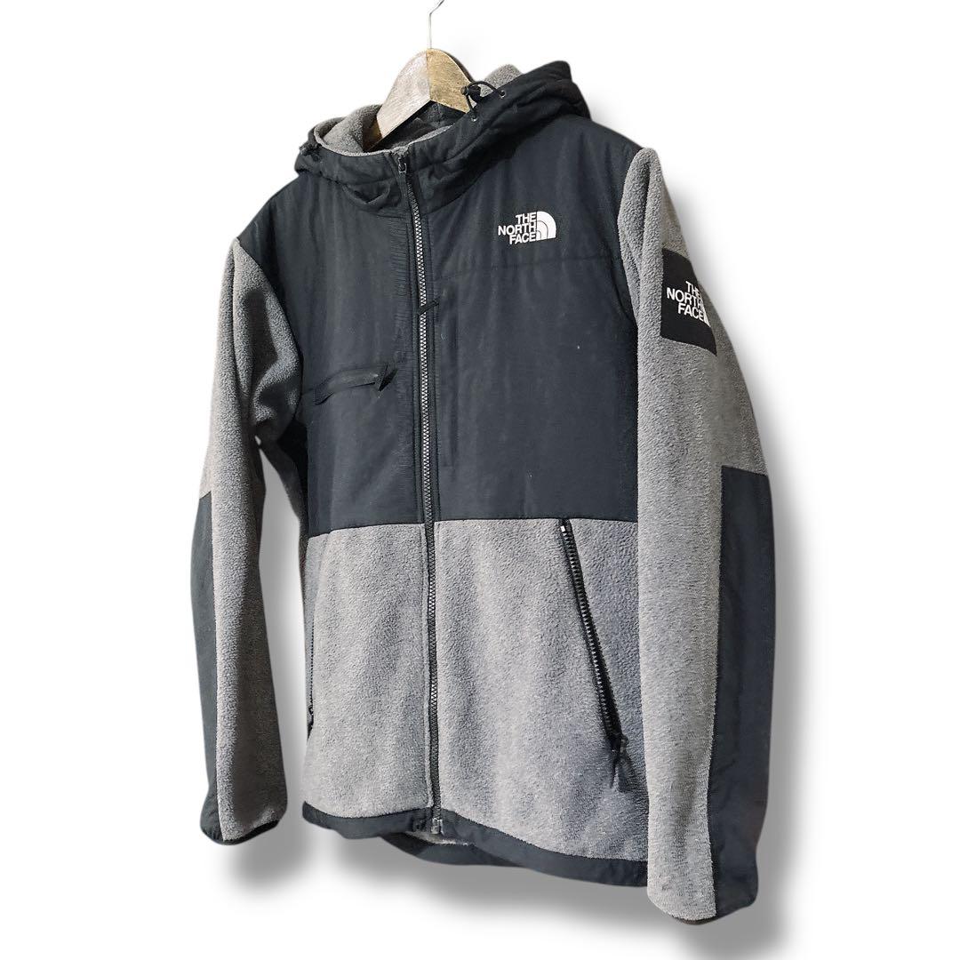 ノースフェイス デナリフーディ ポーラテック Mサイズ グレー 極暖
