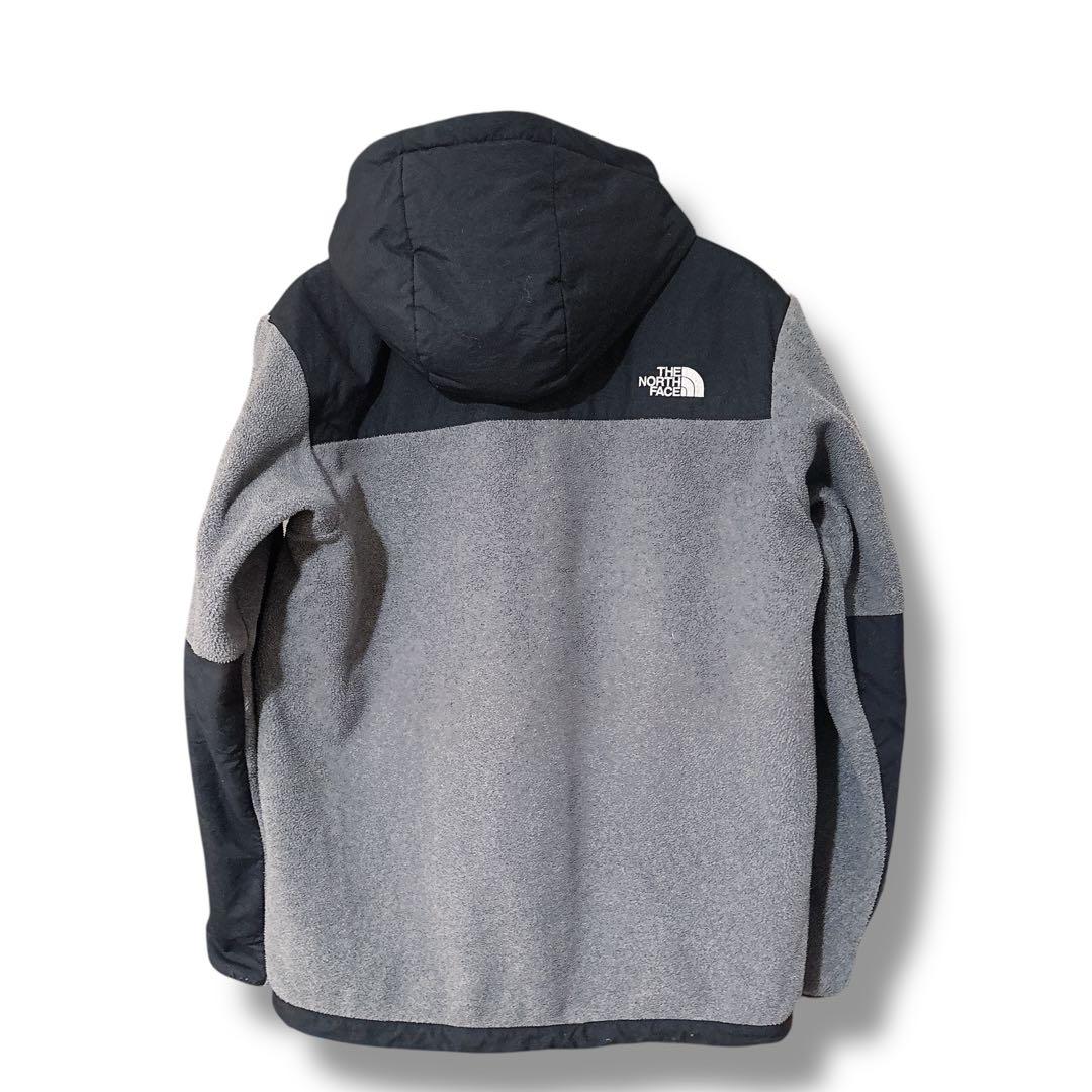ノースフェイス デナリフーディ ポーラテック Mサイズ グレー 極暖