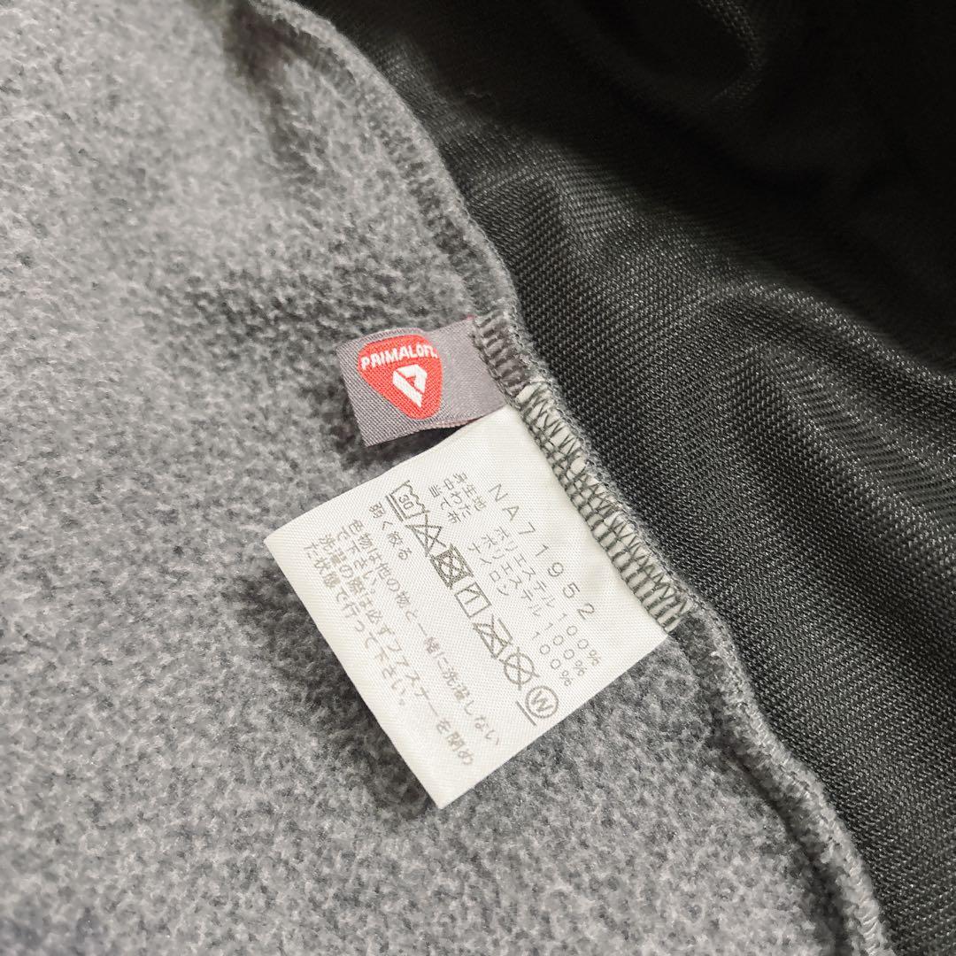 ノースフェイス デナリフーディ ポーラテック Mサイズ グレー 極暖