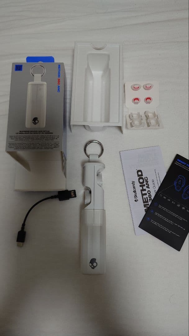 SkullCandy Method 360 ANC 美品 白