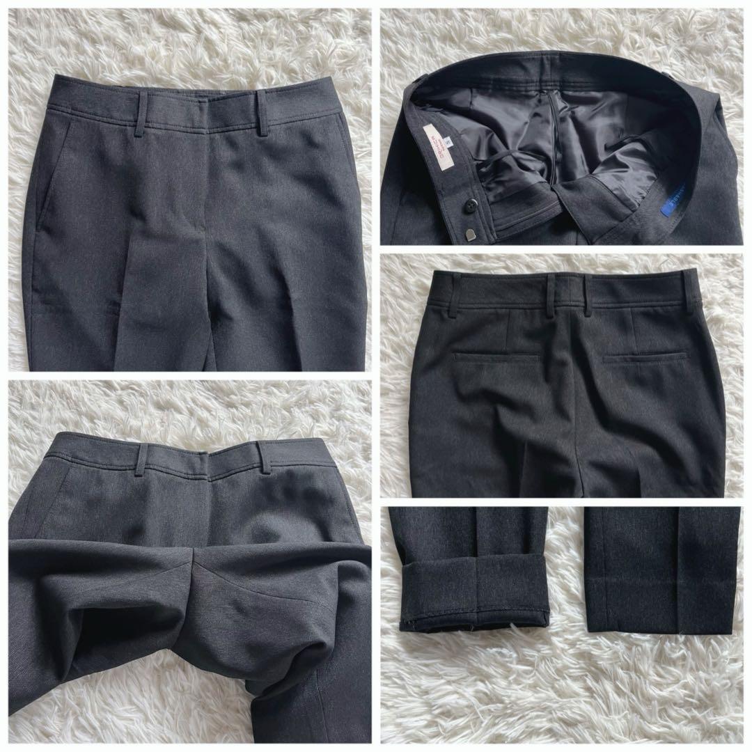 【2点まとめ】オリヒカ　パンツスーツ　グレー+レミュー　セットアップ　ネイビー