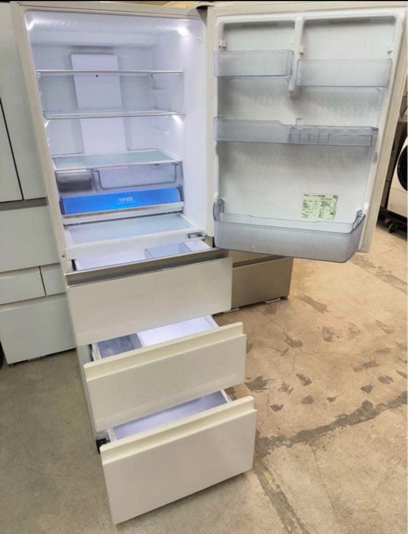 2020年式 430L AQUA 冷蔵庫 AQR-VZ43J(W)