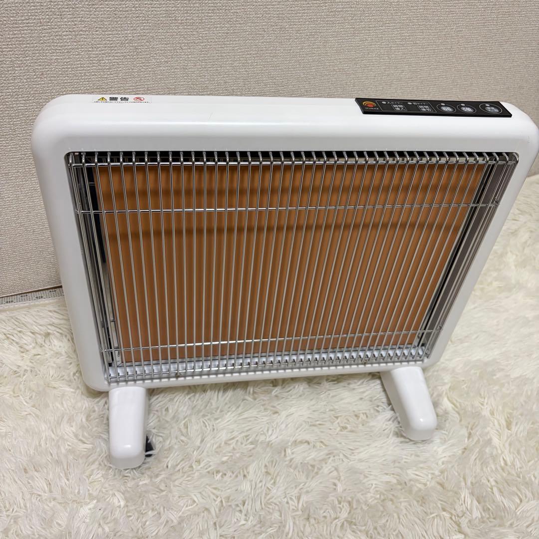 【美品】 サンルミエ E800L-TM3 タイマー付き 遠赤外線パネルヒーター