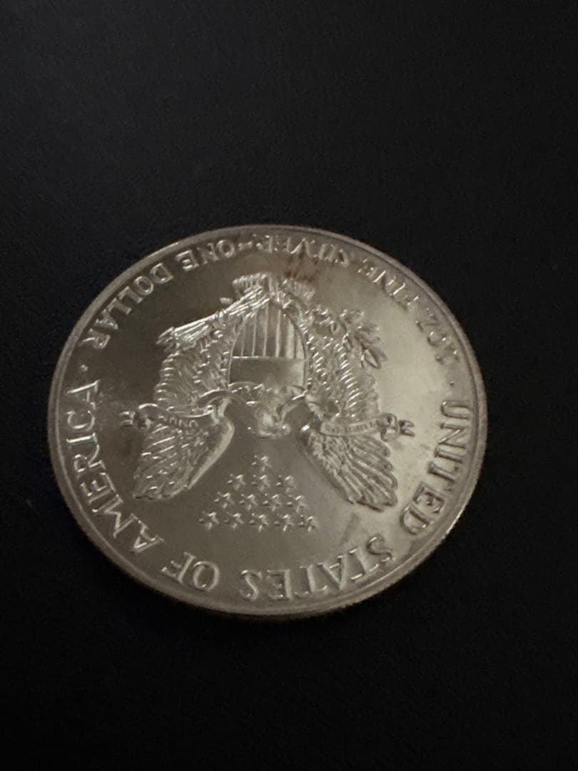 アメリカ　シルバーイーグル銀貨　1オンス　リバティ　純銀