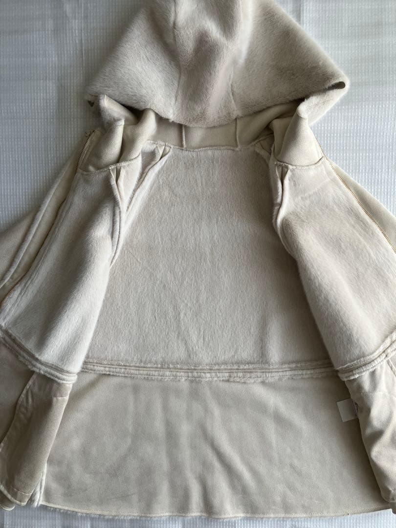 たけのこの里anysisエニィスィス フェイクムートンコート 新品未使用