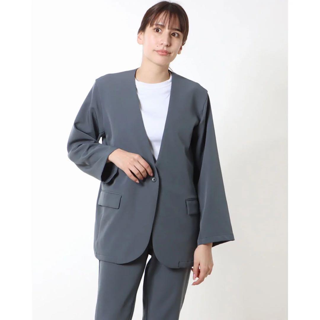 新品ニューバランス　レディース　セットアップ　上下　ジャケット　仕事着　ビジネス