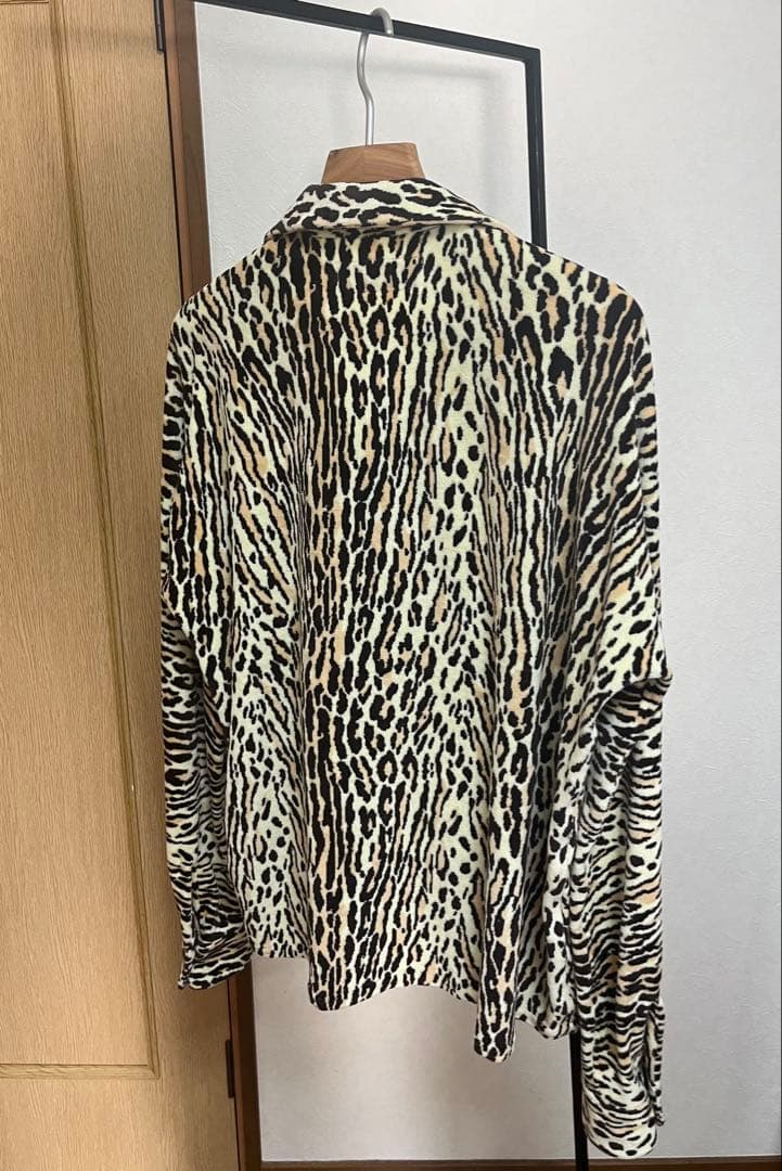 SUN/KAKKE サンカッケー レオパード　オープンカラー　【極美品】