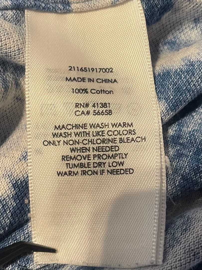 【美品】ポロラルフローレン 刺し子 パッチワーク調 ニットオックスフォードシャツ