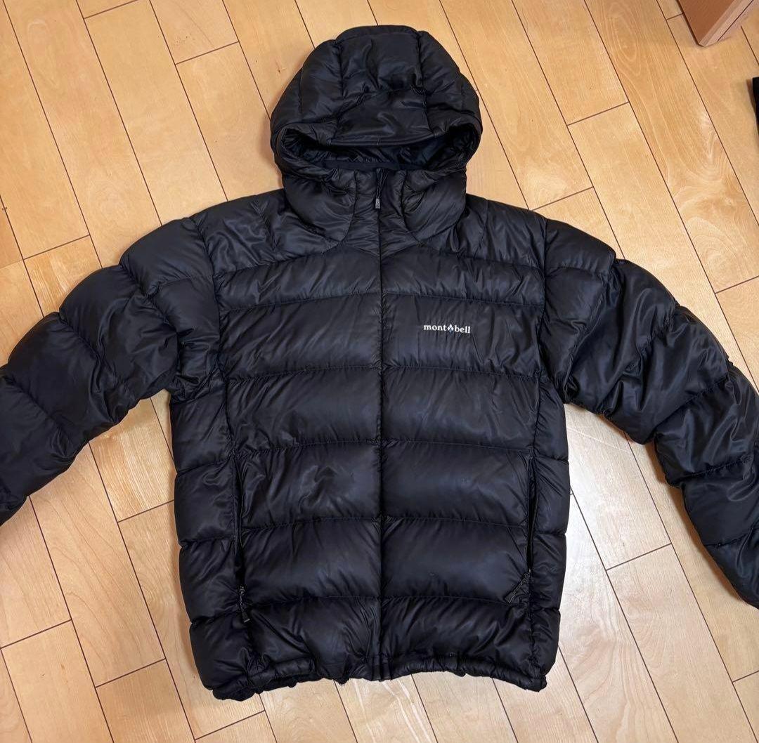 モンベル ライトアルパインダウンパーカ xl ブラック