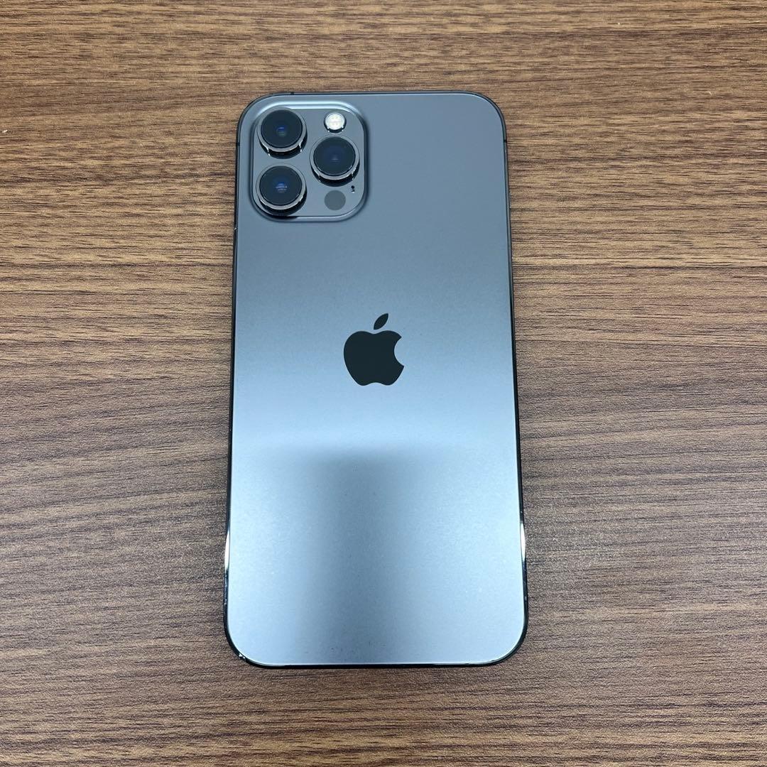 iPhone 12ProMax 12プロマックス グラファイト128GB 美品