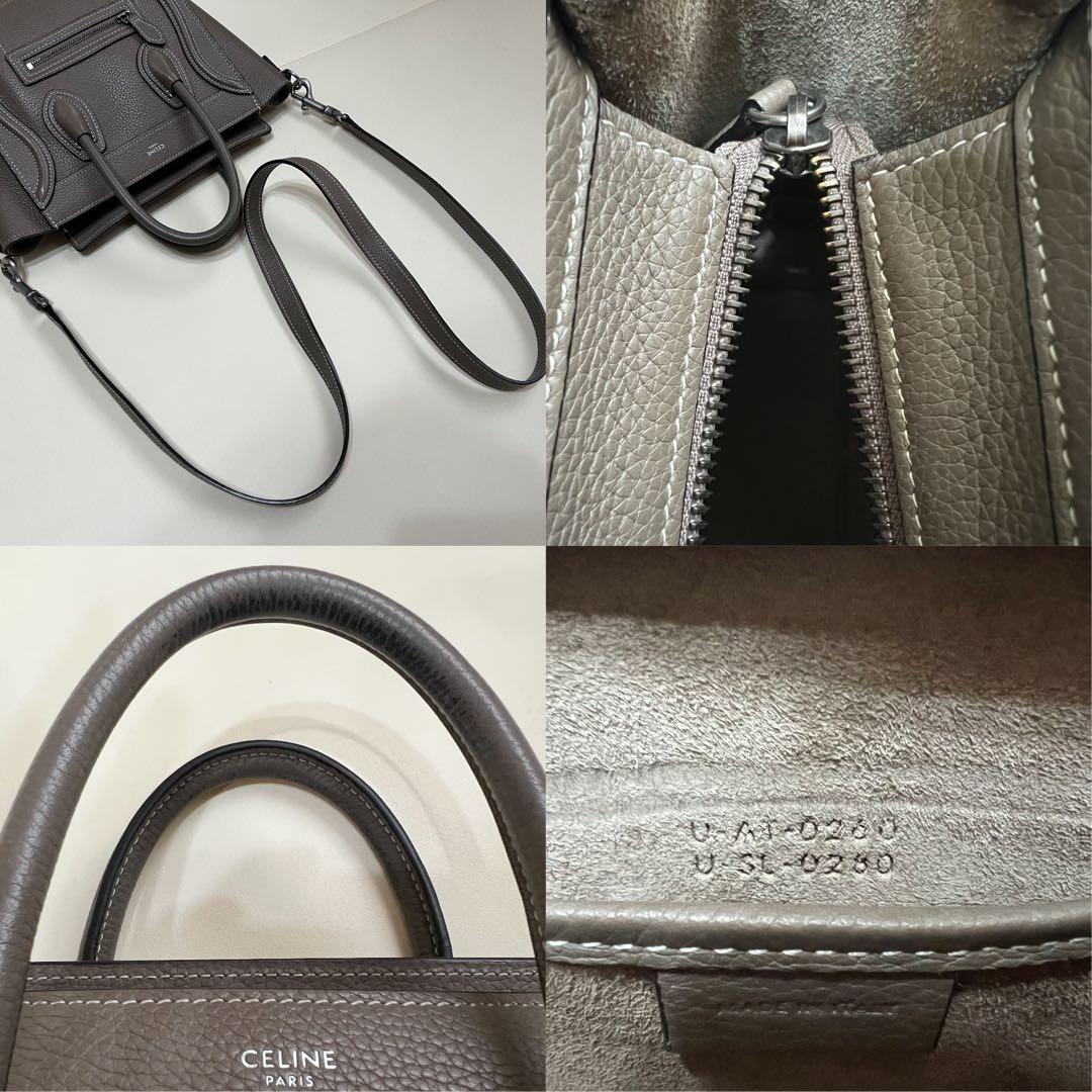 CELINE セリーヌラゲージ ナノスリ 2way ハンドバッグ