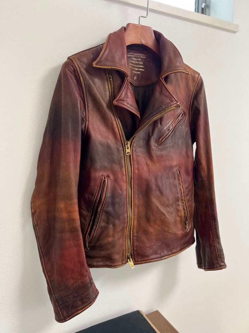 johnbull ジョンブルプライベートラボ ライダース 姫路馬革